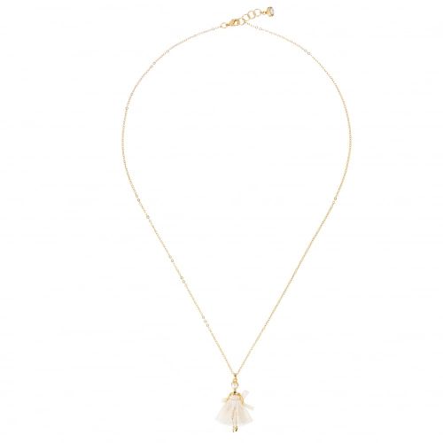 Womens Gold & Ivory Carabel Mini Ballerina Necklace 15948 by Ted Baker from Hurleys