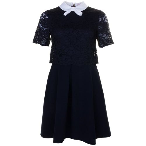 Womens Navy Dixxy Lace Bodice Double Layer Dress 62007 by Ted Baker from Hurleys