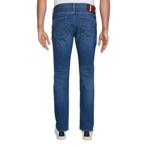 Mens Crane Blue Bleecker Slim Fit Jeans 58076 by Tommy Hilfiger from Hurleys