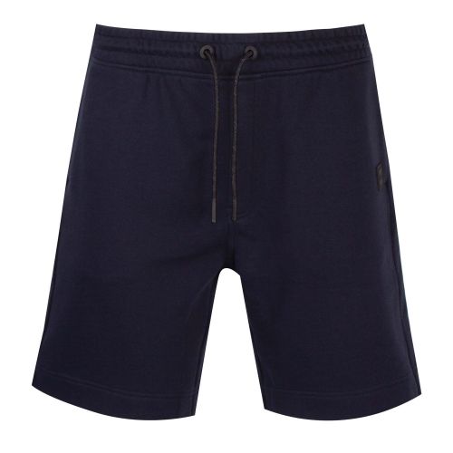 Casual Mens Dark Blue Skoleman Sweat Shorts 56993 by BOSS from Hurleys