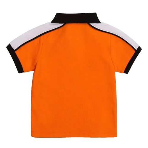 Toddler Orange Vertical Logo S/s Polo Shirt 78400 by BOSS from Hurleys