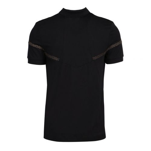 Athleisure Mens Black Paul Pixel Slim Fit S/s Polo Shirt 96437 by BOSS from Hurleys