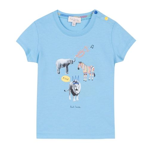 Baby Light Blue Rod S/s T Shirt 24372 by Paul Smith Junior from Hurleys