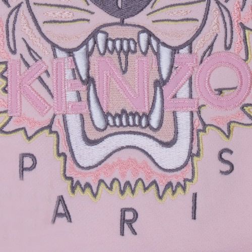 Girls Pink Tiger 10 Sweat Top 71073 by Kenzo from Hurleys