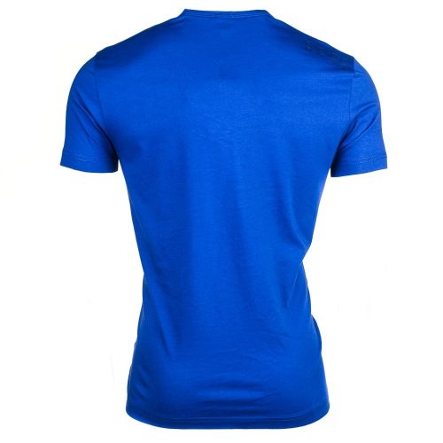 Mens Open Blue Tee Small Logo S/s Tee Shirt 68418 by BOSS from Hurleys