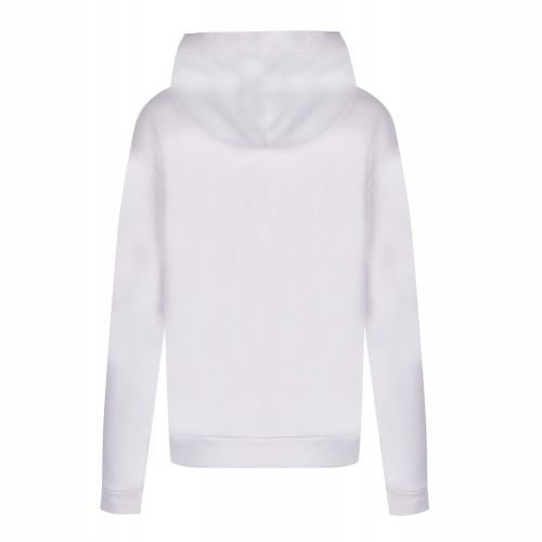 Womens Classic White Metallic Logo Hoodie 43619 by Tommy Jeans from Hurleys