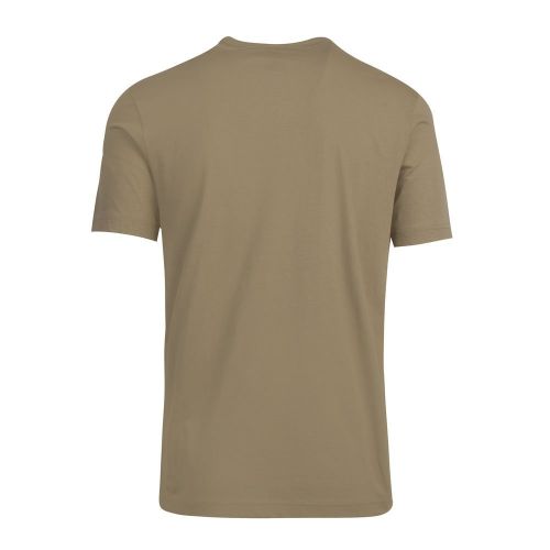 Athleisure Mens Khaki Tee Curved S/s T Shirt 83781 by BOSS from Hurleys