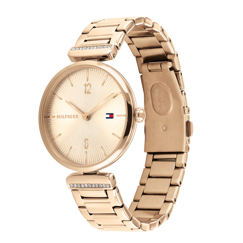 Womens Rose Gold Aria Bracelet Watch 79930 by Tommy Hilfiger from Hurleys