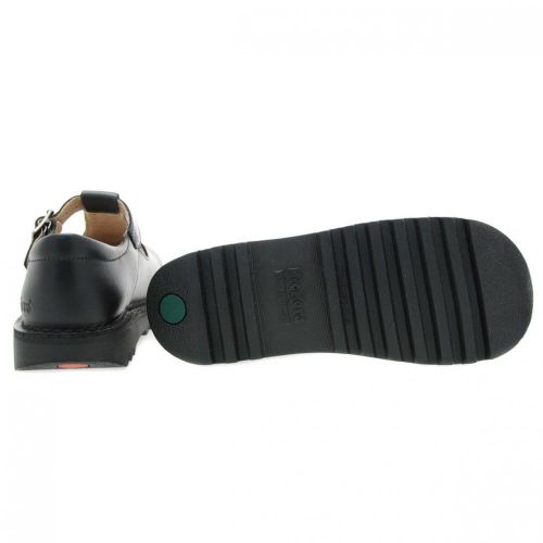 Junior Black Kick T-Bar Shoes (12.5-2.5) 66309 by Kickers from Hurleys