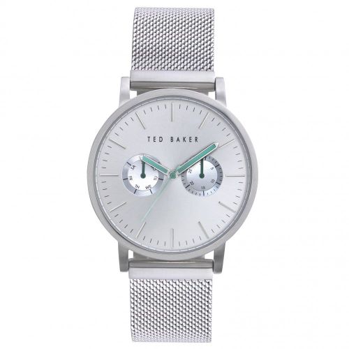 Mens Silver Mesh Bracelet Strap Watch 16598 by Ted Baker from Hurleys