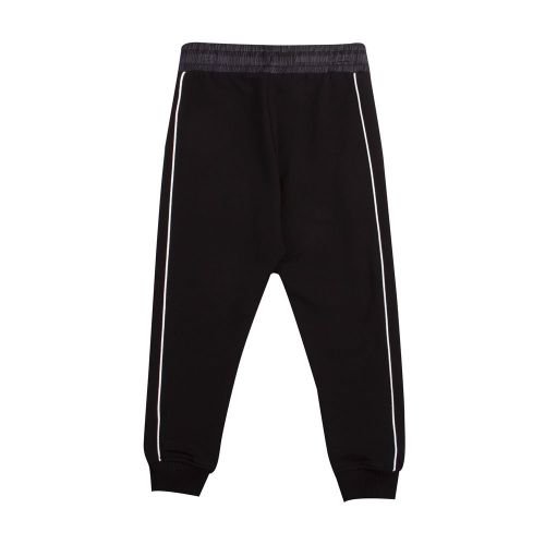 Boys Black Milano Sweat Pants 84105 by Moschino from Hurleys