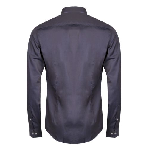 Mens Blue Dress L/s Shirt 29155 by Emporio Armani from Hurleys