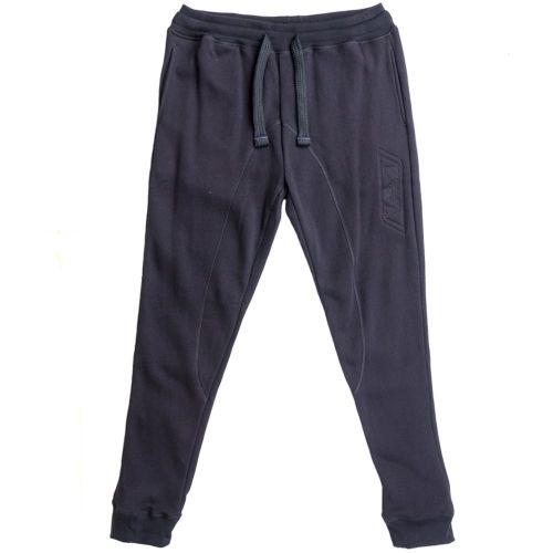Mens Black Cuffed Lounge Pants 66859 by Emporio Armani from Hurleys