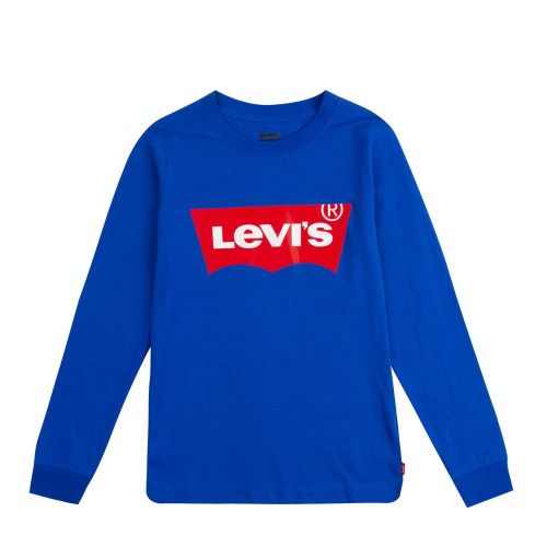 Boys Prince Blue Batwing Logo S/s T Shirt 81434 by Levi's from Hurleys