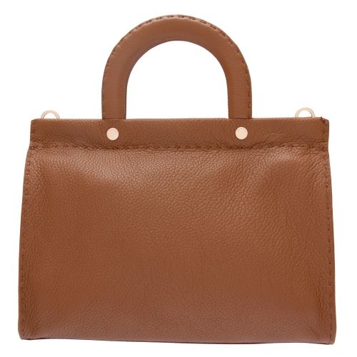 Womens Brown Monicaa Stab Stitch Midi Tote 40358 by Ted Baker from Hurleys