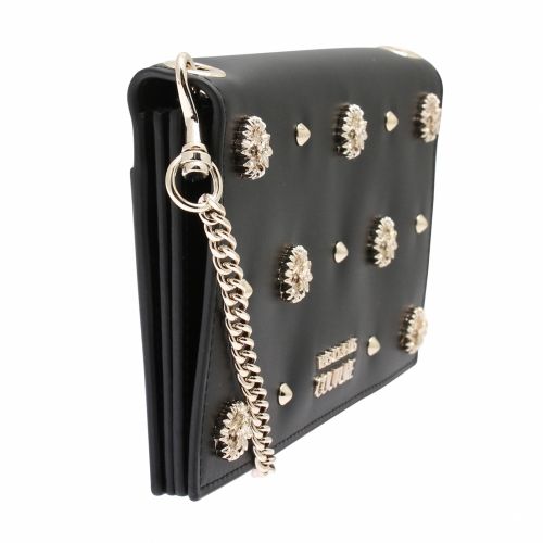 Womens Black Embellished Stud Clutch Bag 49084 by Versace Jeans Couture from Hurleys