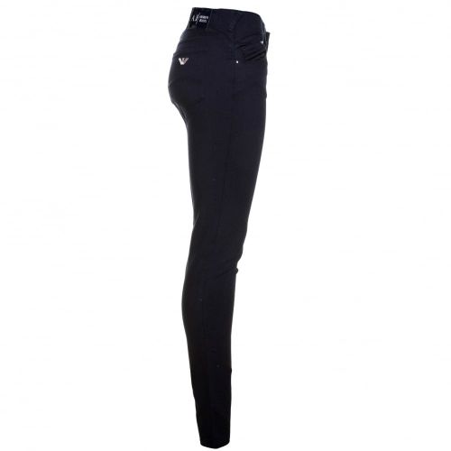 Womens Blue Wash J28 Mid Rise Skinny Jeans 59024 by Armani Jeans from Hurleys
