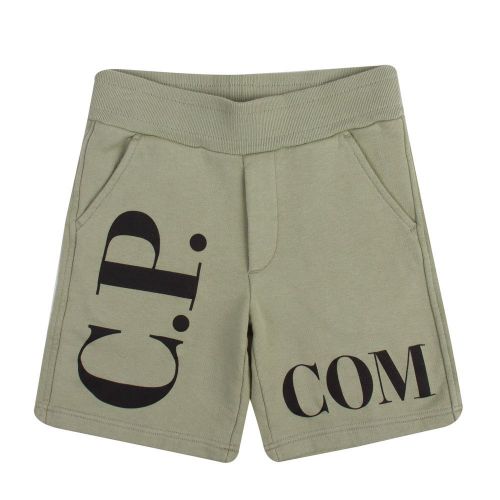 Boys Tea Big Logo Sweat Shorts 87572 by C.P. Company Undersixteen from Hurleys