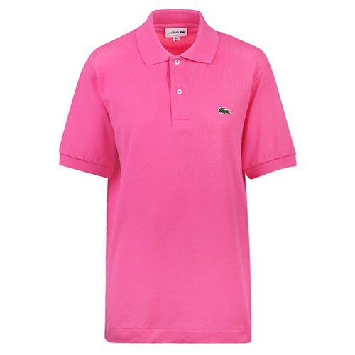 Mens Bright Pink Classic L.12.12 S/s Polo Top 107613 by Lacoste from Hurleys