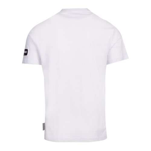 Mens White Logomania Slim Fit S/s T Shirt 55348 by Versace Jeans Couture from Hurleys