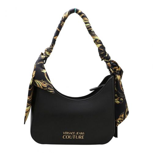 Womens Black Garland Scarf Pouchette Bag 100987 by Versace Jeans Couture from Hurleys