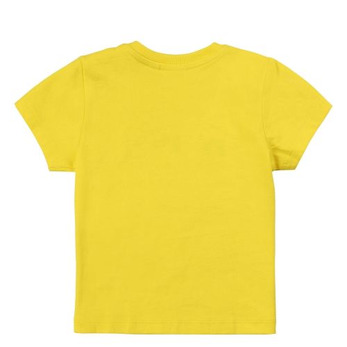 Toddler Pollen Yellow Colour Big Logo S/s T Shirt 55941 by BOSS from Hurleys