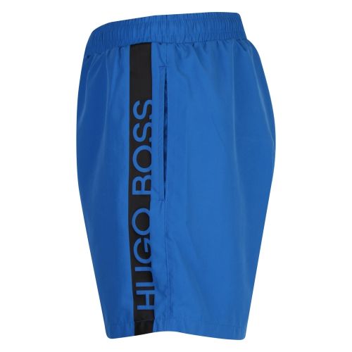 Mens Medium Blue Dolphin Side Logo Swim Shorts 57107 by BOSS from Hurleys