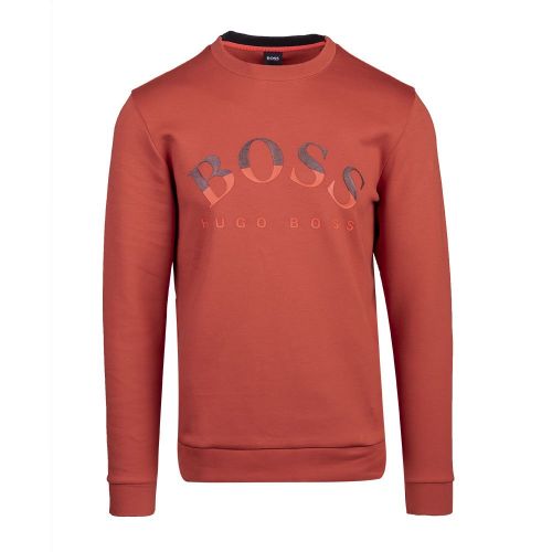 BOSS Sweatshirt Mens Medium Red Salbo 1