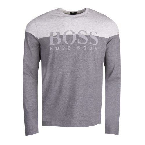Athleisure Mens Medium Grey Togn 2 L/s T Shirt 32076 by BOSS from Hurleys