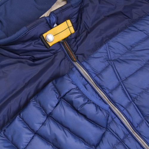 Mens Dodger Blue Arthur Padded Jacket 24625 by Parajumpers from Hurleys