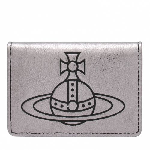 Womens Silver Anna Small Card Case 47145 by Vivienne Westwood from Hurleys