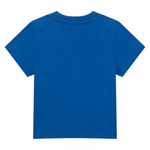 Toddler Electric Blue Branded Chest S/s T Shirt 102300 by BOSS from Hurleys