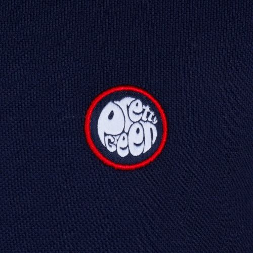 Mens Navy Tipped S/s Polo Shirt 64176 by Pretty Green from Hurleys