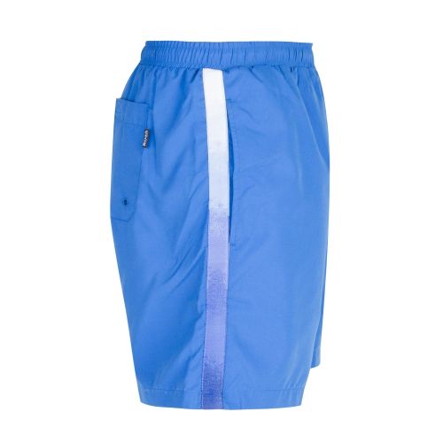Mens Blue Seabream Taped Logo Swim Shorts 31869 by BOSS from Hurleys