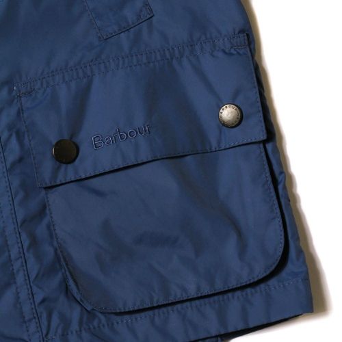 Boys Indigo Hooded Bedale Jacket 39688 by Barbour from Hurleys