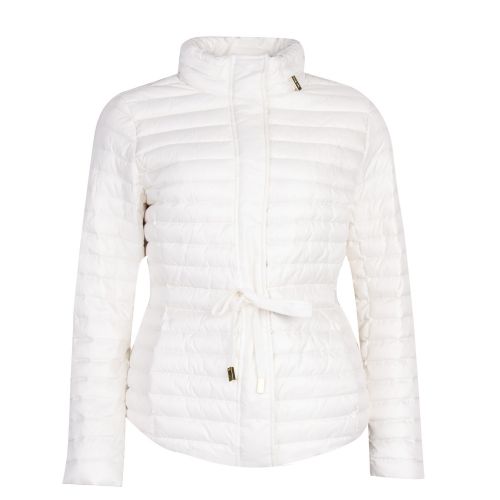 Womens Bone Belted Puffer Jacket 27123 by Michael Kors from Hurleys