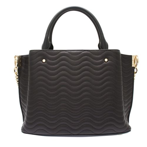 Womens Black Arielle Wavy Quilted Medium Tote Bag 50803 by Michael Kors from Hurleys