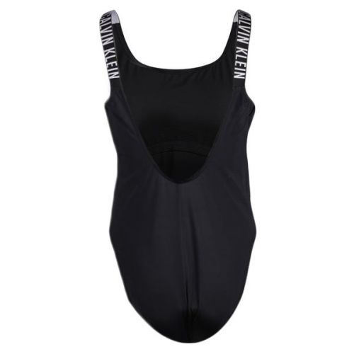 Womens Black Curve Scoop Back Swimsuit 108778 by Calvin Klein from Hurleys