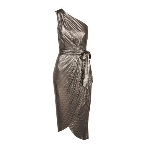 Womens Gold Gabria One Shoulder Dress 50759 by Ted Baker from Hurleys