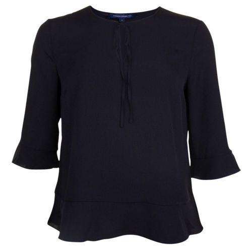 Womens Black Classic Crepe Light Blouse 15294 by French Connection from Hurleys