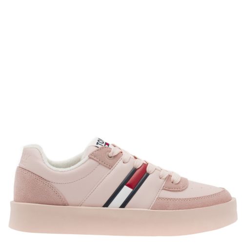 Womens Pink Light Trainers 34691 by Tommy Jeans from Hurleys