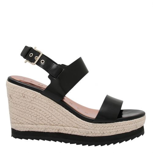 Womens Black Archei Espadrille Wedges 85525 by Ted Baker from Hurleys