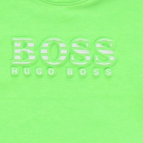 Toddler Green Raised Logo S/s T Shirt 55999 by BOSS from Hurleys