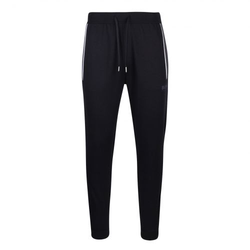 Mens Dark Blue Piping Detail Sweat Pants 85767 by BOSS from Hurleys