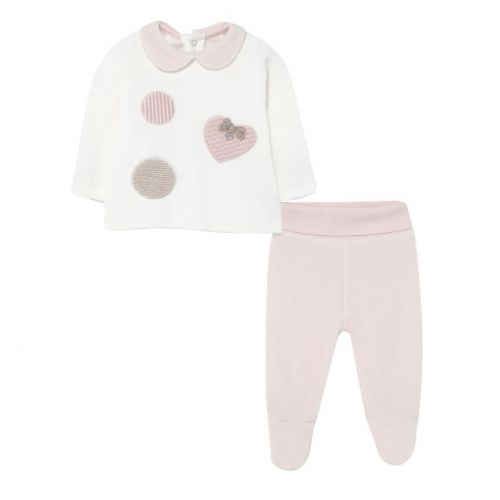 Baby Rose Hearts 2 Piece Set 91499 by Mayoral from Hurleys
