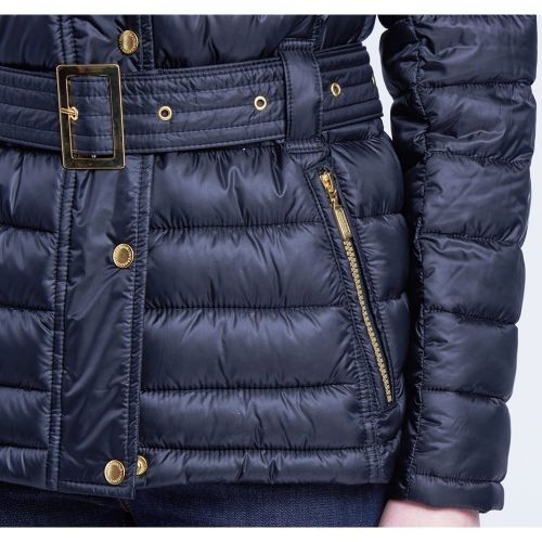 Womens Black Cadwell Quilted Jacket 12414 by Barbour International from Hurleys
