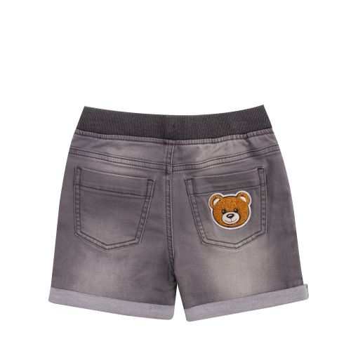 Boys Grey Soft Toy Denim Shorts 58472 by Moschino from Hurleys