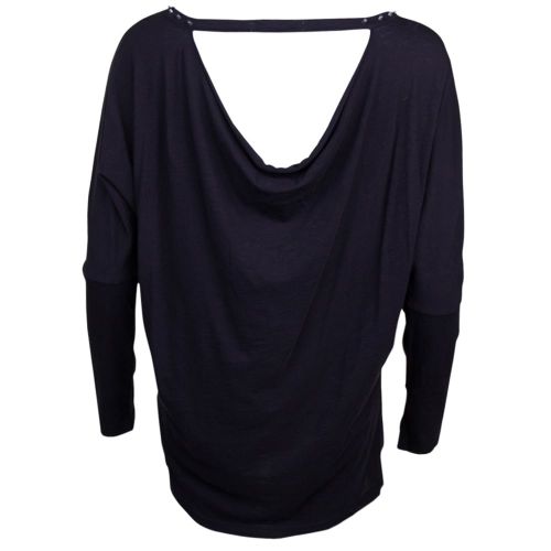 Womens Off Black Neck Detail Top 15430 by Replay from Hurleys