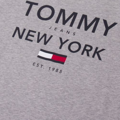 Womens Grey Heather Essential Graphic S/s T Shirt 39239 by Tommy Jeans from Hurleys
