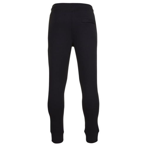 Mens Black Cuffed Sweat Pants 22324 by Emporio Armani from Hurleys